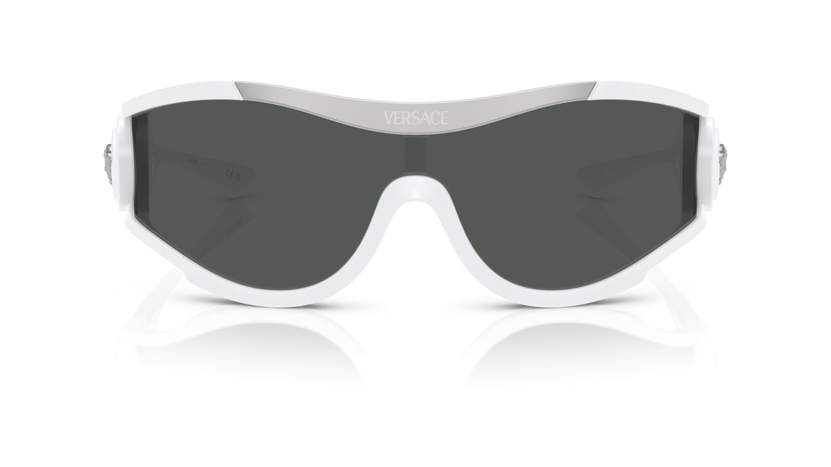 Lunettes de soleil Versace VE4475 314/87 – Blanc – vue de face.