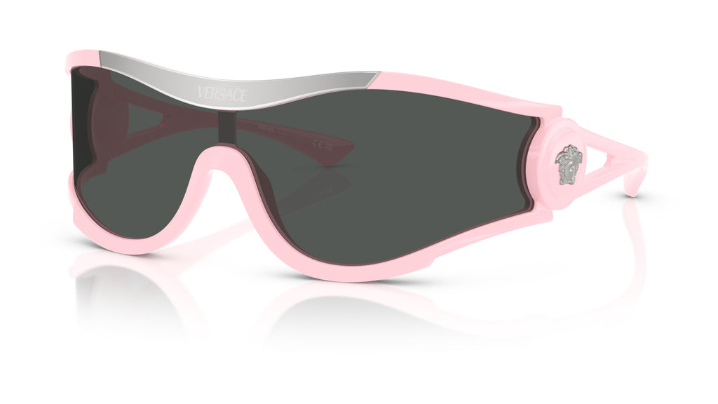 Lunettes de soleil Versace VE4475 548587 – Rose – vue de trois quarts.