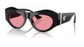 Lunettes de soleil Versace VE4477U 532084 – Noir – vue de trois quarts.