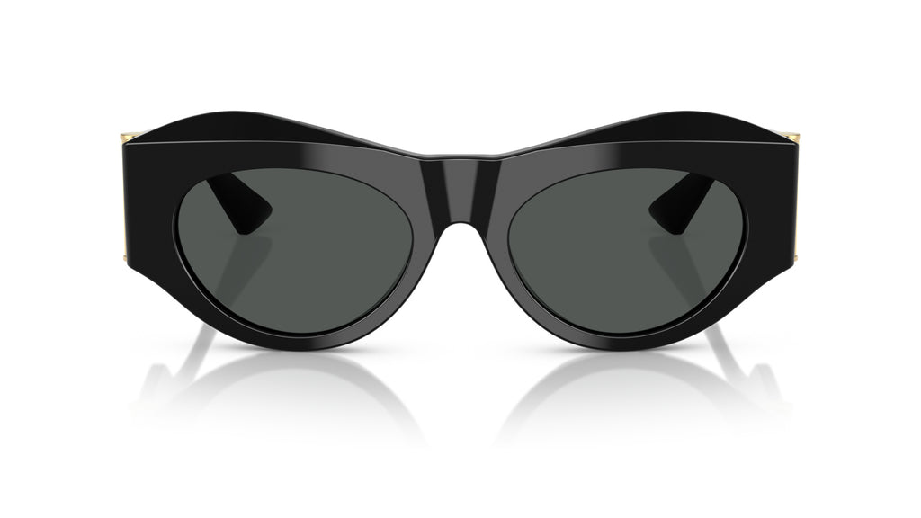 Lunettes de soleil Versace VE4477U GB1/87 – Noir – vue de face.