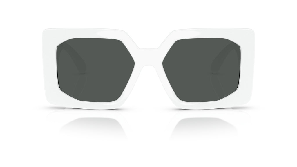 Lunettes de soleil Versace VE4478U 314/87 – Blanc – vue de face.