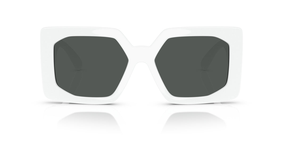 Lunettes de soleil Versace VE4478U 314/87 – Blanc – vue de face.