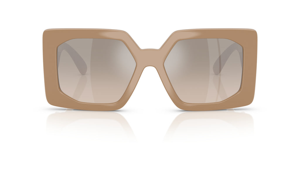 Lunettes de soleil Versace VE4478U 549961 – Beige – vue de face.