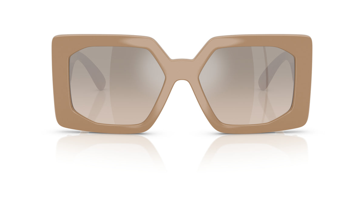 Lunettes de soleil Versace VE4478U 549961 – Beige – vue de face.