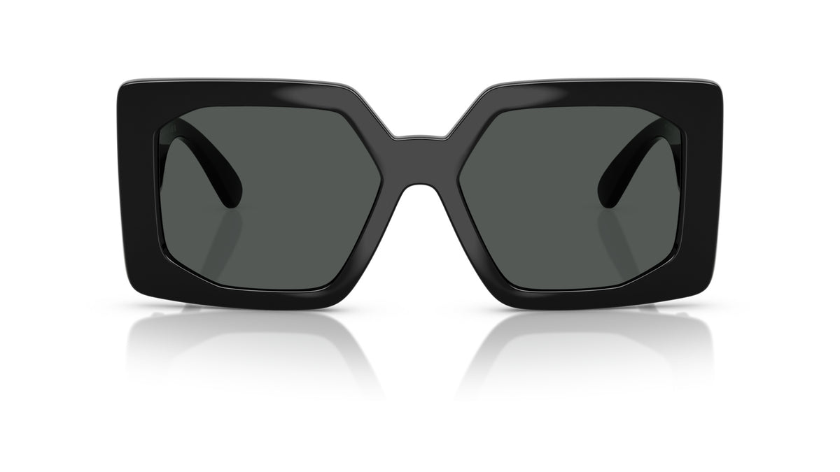 Lunettes de soleil Versace VE4478U GB1/87 – Noir – vue de face.