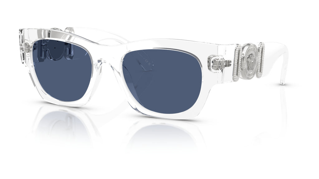 Lunettes de soleil Versace VE4479U 148/80 – Cristal – vue de trois quarts.