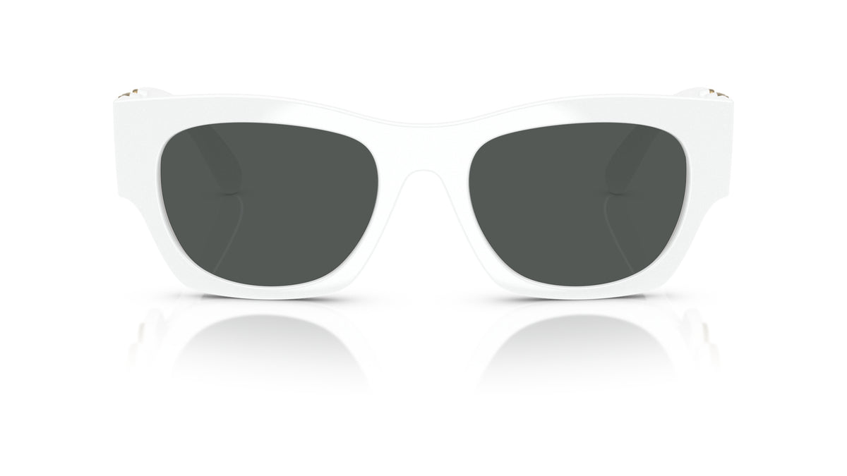 Lunettes de soleil Versace VE4479U 314/87 – Blanc – vue de face.