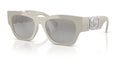 Lunettes de soleil Versace VE4479U 55016V – Gris – vue de trois quarts.