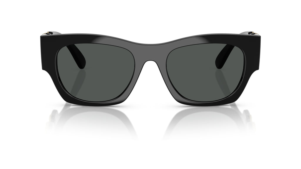Lunettes de soleil Versace VE4479U GB1/87 – Noir – vue de face.