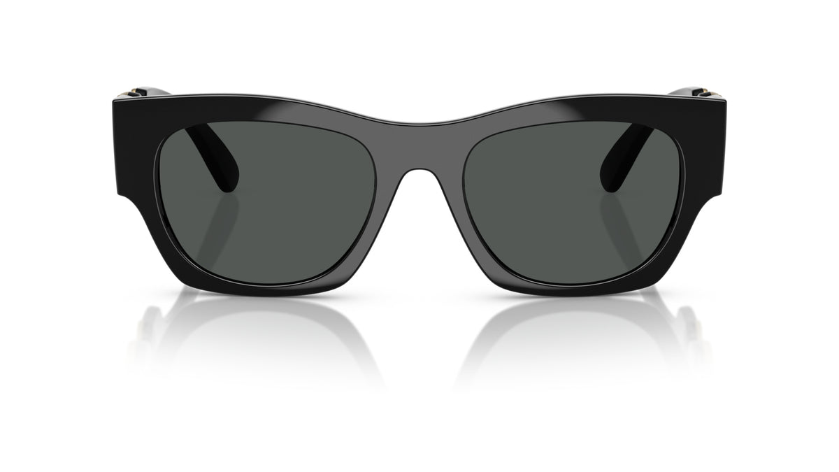 Lunettes de soleil Versace VE4479U GB1/87 – Noir – vue de face.