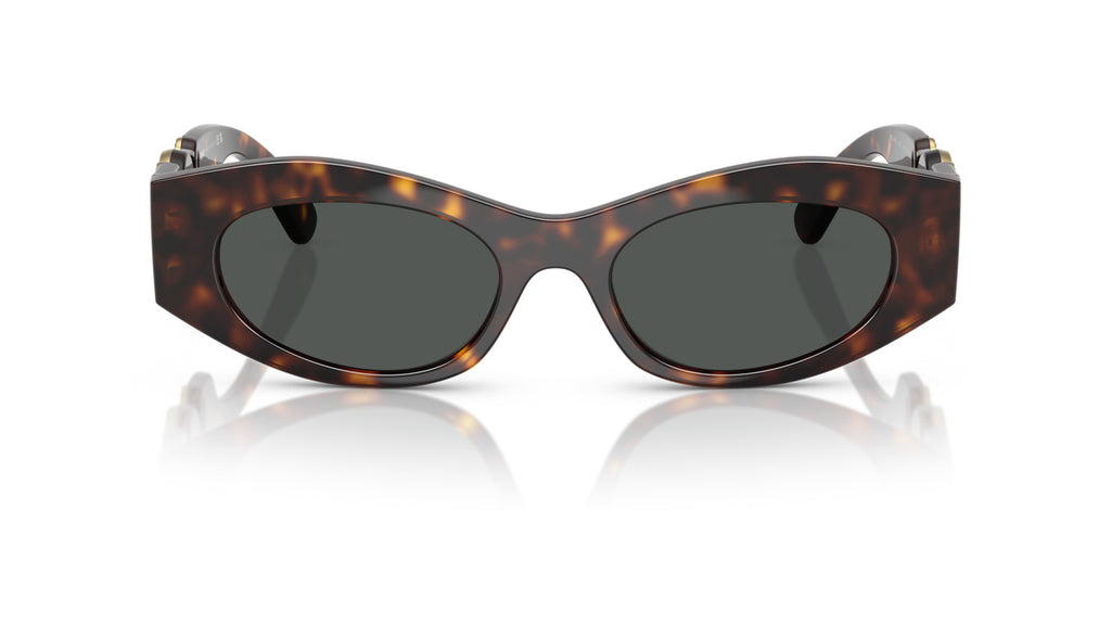 Lunettes de soleil Versace VE4480U 108/87 – Havane – vue de face.