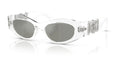 Lunettes de soleil Versace VE4480U 148/30 – Cristal – vue de trois quarts.