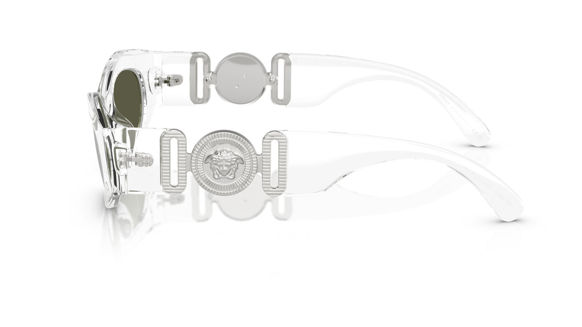 Lunettes de soleil Versace VE4480U 148/30 – Cristal – vue de profil.