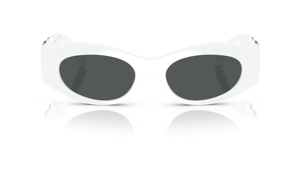 Lunettes de soleil Versace VE4480U 314/87 – Blanc – vue de face.