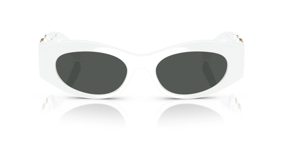 Lunettes de soleil Versace VE4480U 314/87 – Blanc – vue de face.