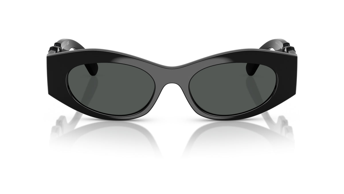 Lunettes de soleil Versace VE4480U 536087 – Noir – vue de face.