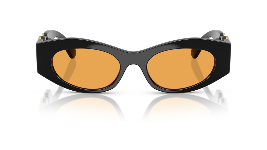 Lunettes de soleil Versace VE4480U GB1/7 – Noir – vue de face.