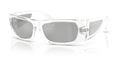 Lunettes de soleil Versace VE4482 148/8V – Cristal – vue de trois quarts.
