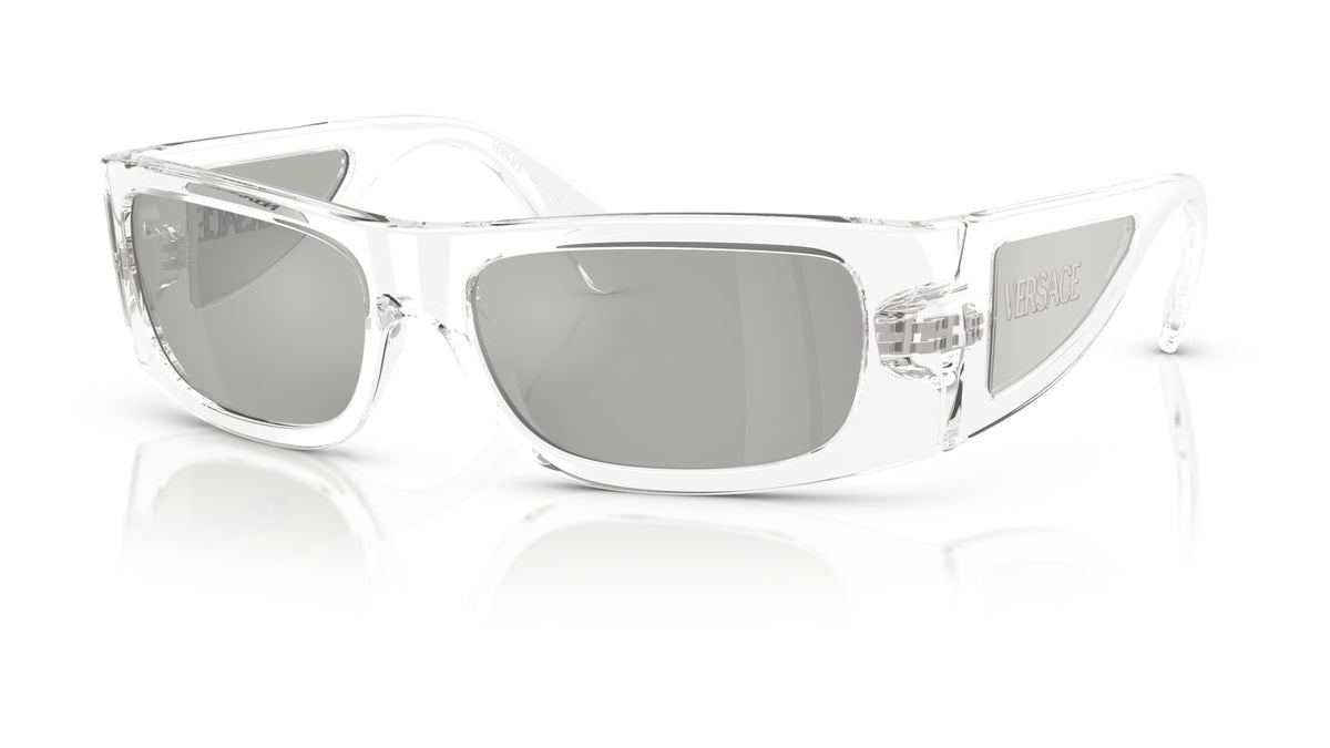 Lunettes de soleil Versace VE4482 148/8V – Cristal – vue de trois quarts.