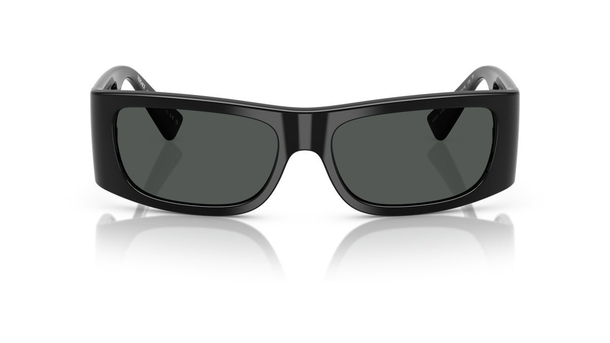 Lunettes de soleil Versace VE4482 GB1/87 – Noir – vue de face.