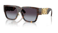 Lunettes de soleil Versace VE4483D 108/8G – Havane – vue de trois quarts.