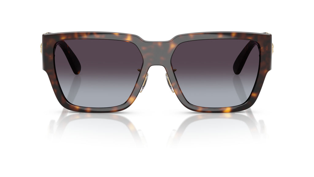 Lunettes de soleil Versace VE4483D 108/8G – Havane – vue de face.