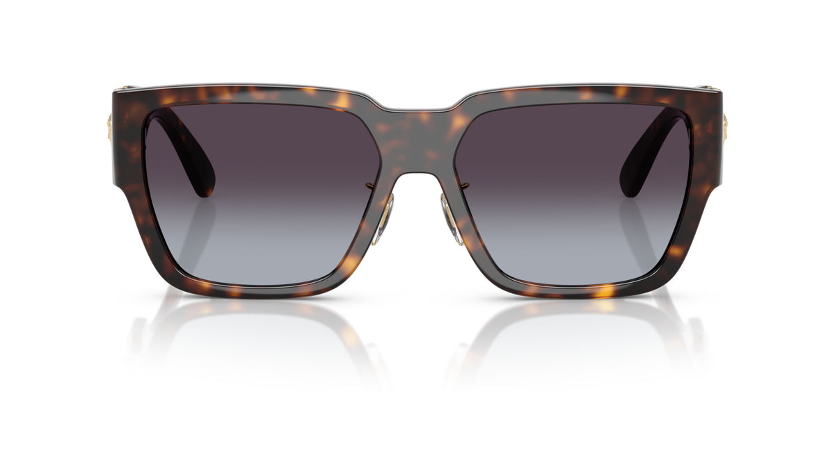 Lunettes de soleil Versace VE4483D 108/8G – Havane – vue de face.