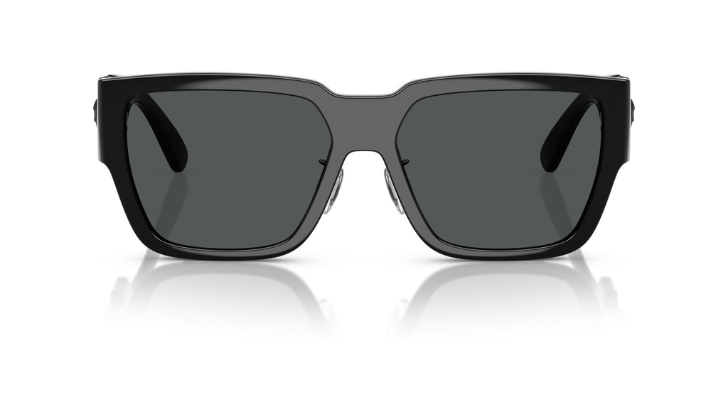 Lunettes de soleil Versace VE4483D 536087 – Noir – vue de face.