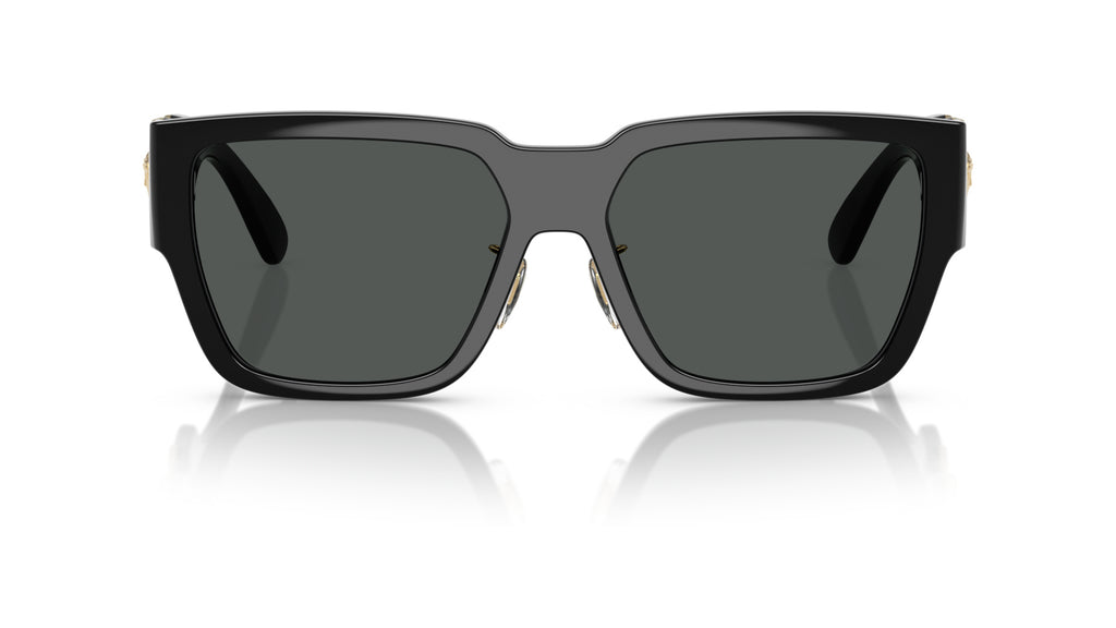Lunettes de soleil Versace VE4483D GB1/87 – Noir – vue de face.