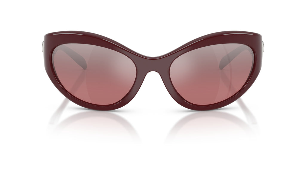 Lunettes de soleil Versace VE4485 54877E – Lie de vin – vue de face.