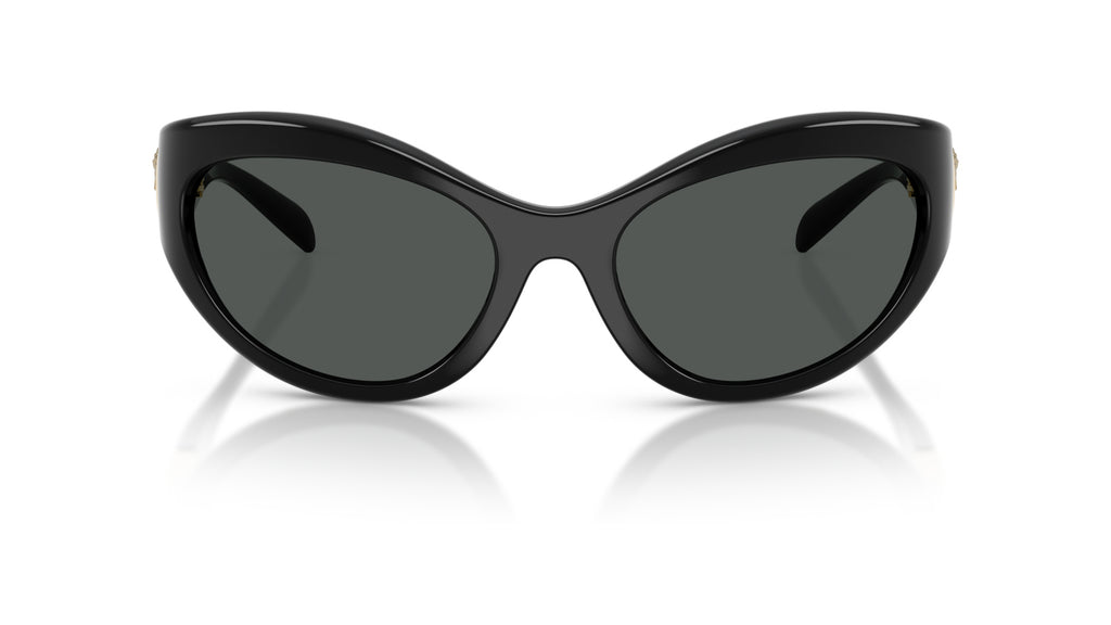 Lunettes de soleil Versace VE4485 GB1/87 – Noir – vue de face.