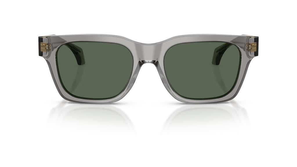 Lunettes de soleil Versace VE4486 551071 – Transparent Gris – vue de face.