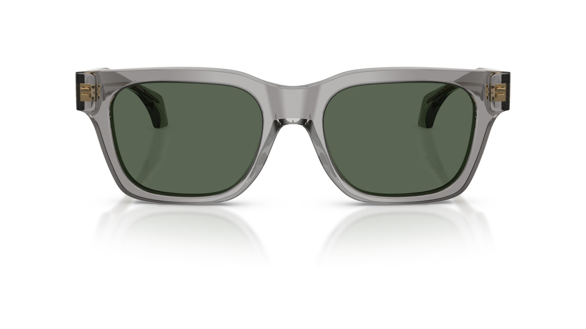 Lunettes de soleil Versace VE4486 551071 – Transparent Gris – vue de face.