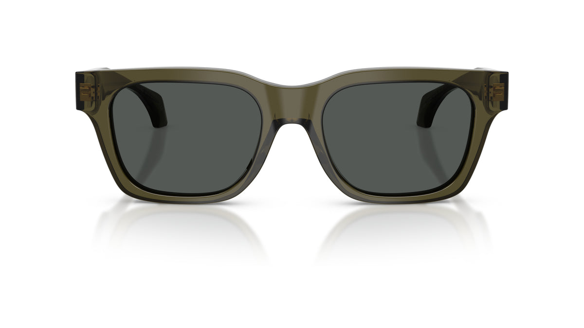 Lunettes de soleil Versace VE4486 554287 – Transparent Vert – vue de face.