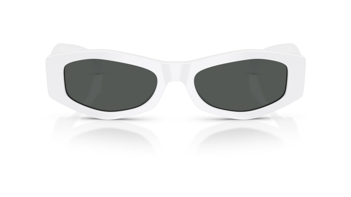 Lunettes de soleil Versace VE4487 314/87 – Blanc – vue de face.