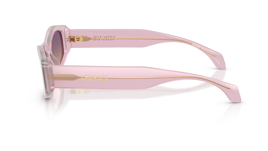 Lunettes de soleil Versace VE4487 551370 – Opal Lillac – vue de profil.