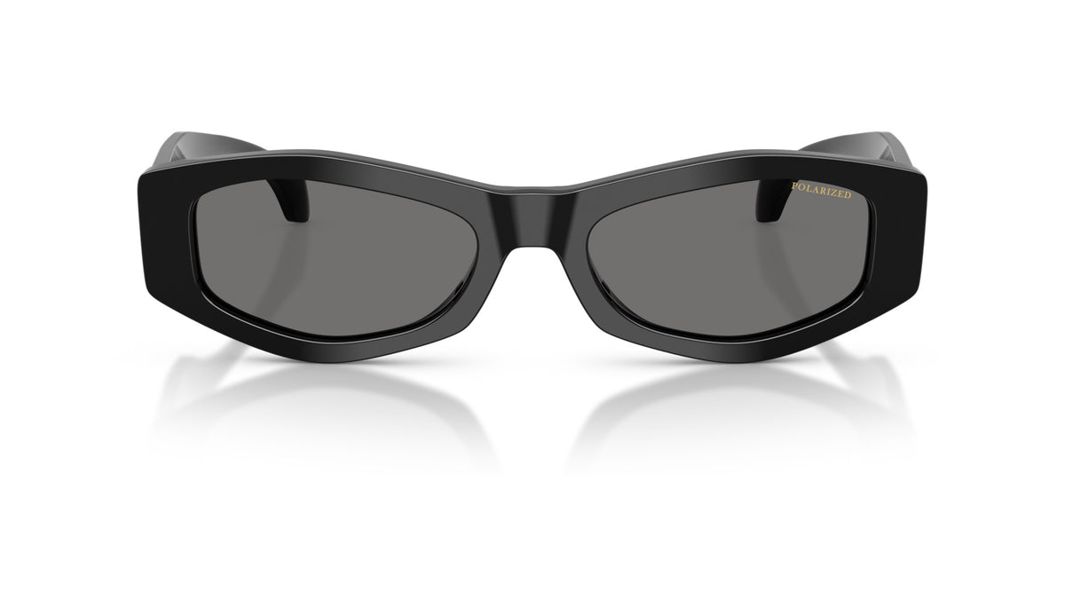 Lunettes de soleil Versace VE4487 GB1/81 – Noir – vue de face.