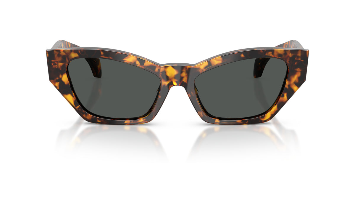 Lunettes de soleil Versace VE4488U 551487 – Écaille de tortue Havana – vue de face.