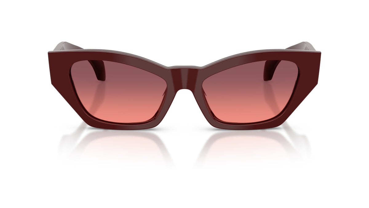 Lunettes de soleil Versace VE4488U 551520 – Rouge uni – vue de face.