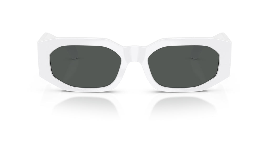 Lunettes de soleil Versace VE4489U 314/87 – Blanc – vue de face.
