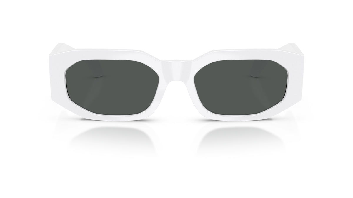Lunettes de soleil Versace VE4489U 314/87 – Blanc – vue de face.