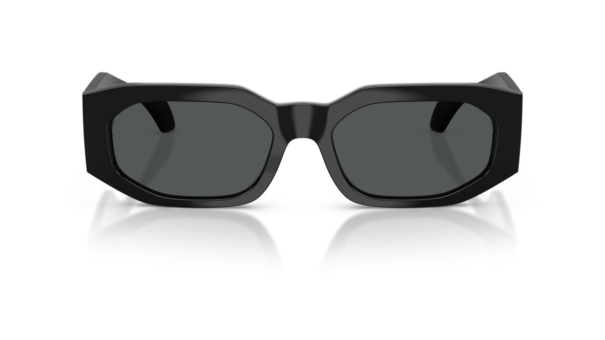 Lunettes de soleil Versace VE4489U 536087 – Noir – vue de face.
