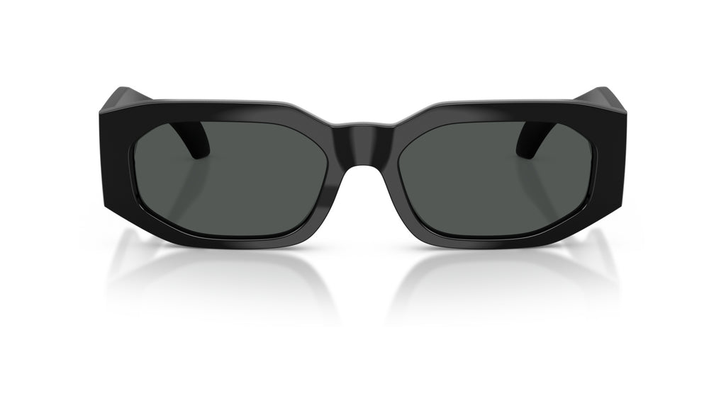 Lunettes de soleil Versace VE4489U GB1/87 – Noir – vue de face.