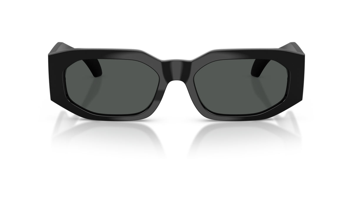 Lunettes de soleil Versace VE4489U GB1/87 – Noir – vue de face.