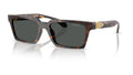 Lunettes de soleil Versace VE4490U 108/87 – Havane – vue de trois quarts.