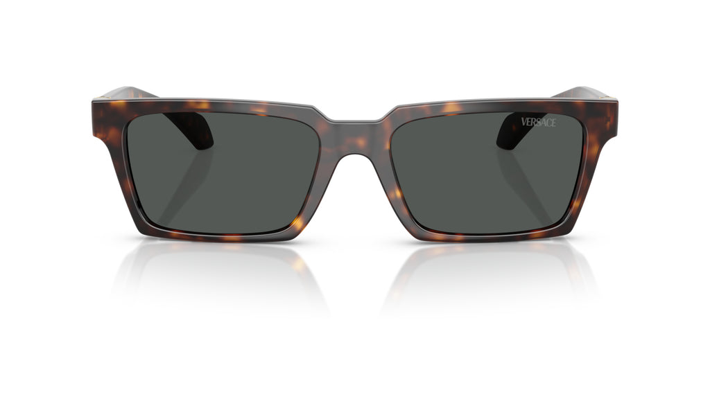 Lunettes de soleil Versace VE4490U 108/87 – Havane – vue de face.