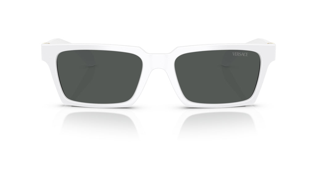 Lunettes de soleil Versace VE4490U 314/87 – Blanc – vue de face.