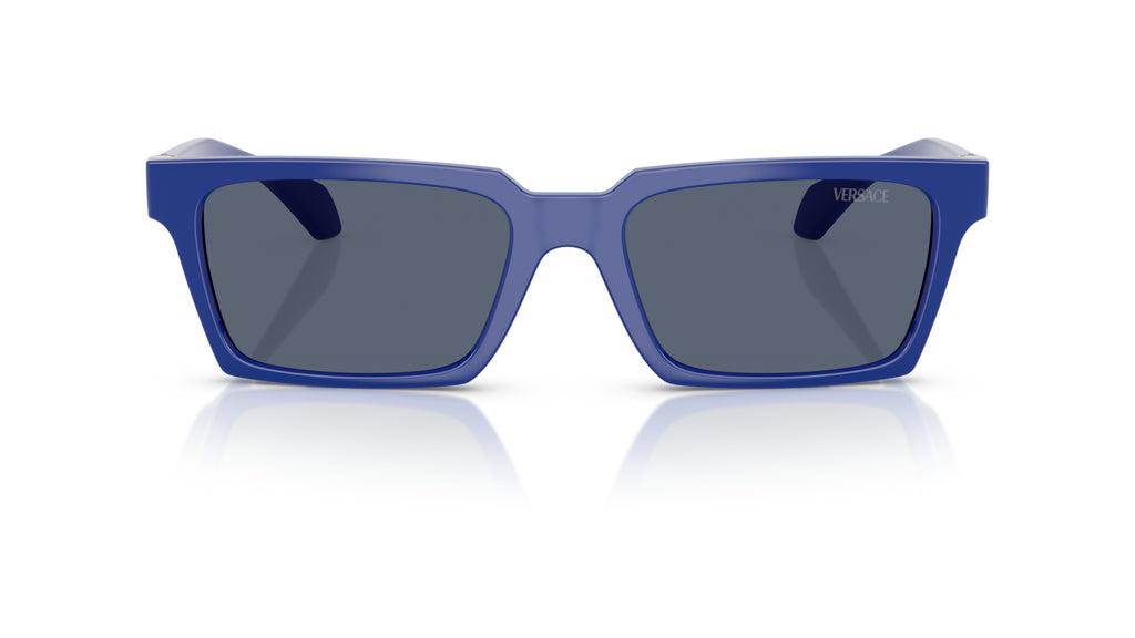 Lunettes de soleil Versace VE4490U 545087 – Bleu vif – vue de face.