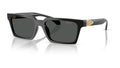 Lunettes de soleil Versace VE4490U GB1/87 – Noir – vue de trois quarts.