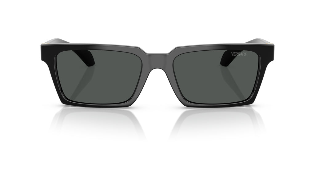 Lunettes de soleil Versace VE4490U GB1/87 – Noir – vue de face.